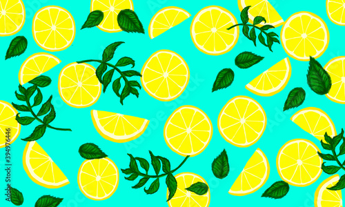 Wallpaper Mural lemon柄 Torontodigital.ca