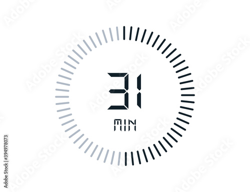 31 minutes timers Clocks, Timer 31 min icon