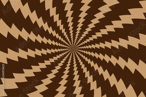 Lightning bolt - abstract geometric vector pattern - brown, Thunder abstract background ,