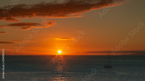 sunset on the gran canaria island © Miguel Diaz Ojeda