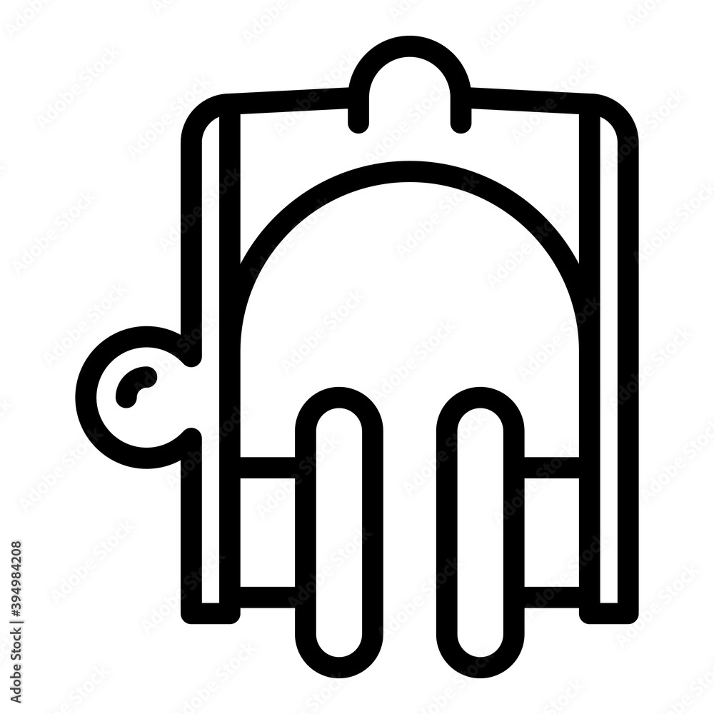Bicycle repair front suspension icon. Outline bicycle repair front suspension vector icon for web design isolated on white background Bicycle repair front suspension icon. Outline bicycle repair front suspension vector icon for web design isolated on white background