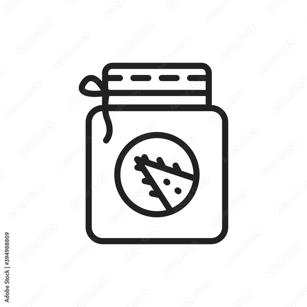 Aloe oil black line icon. Vector illustration. Outline pictogram for web page, mobile app, promo Aloe oil black line icon. Vector illustration. Outline pictogram for web page, mobile app, promo