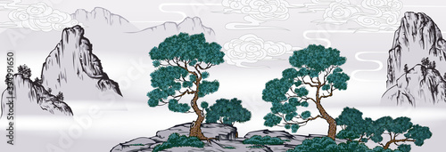 Chinese painting classic landscape