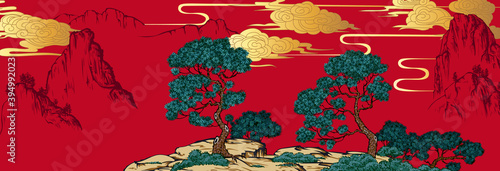 Chinese painting classic landscape