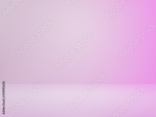 3d room pink beautiful background wall