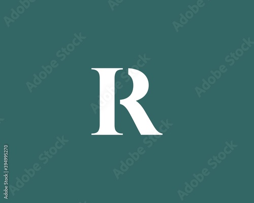 IR RI LETTER LOGO DESIGN VECTOR TEMPLATE. IR RI LOGO DESIGN.