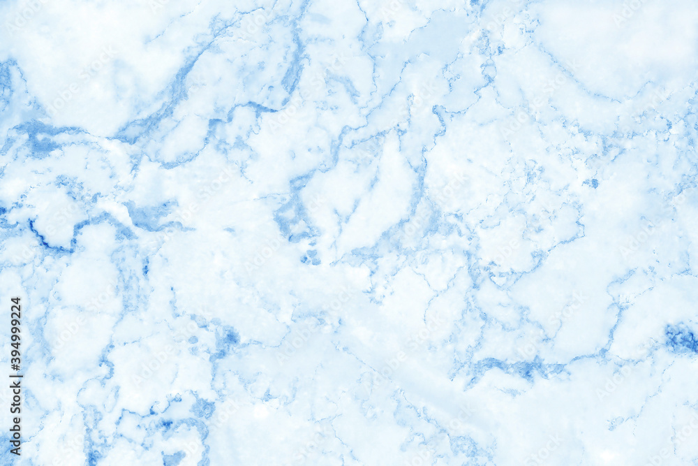 Blue pastel marble texture background with high resolution in seamless pattern for design art work and interior or exterior.