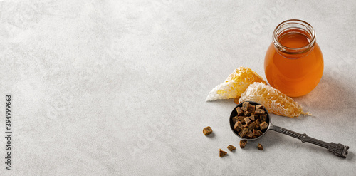 Tableau sur toile Honey background