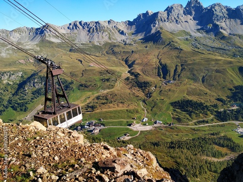 car on mountain