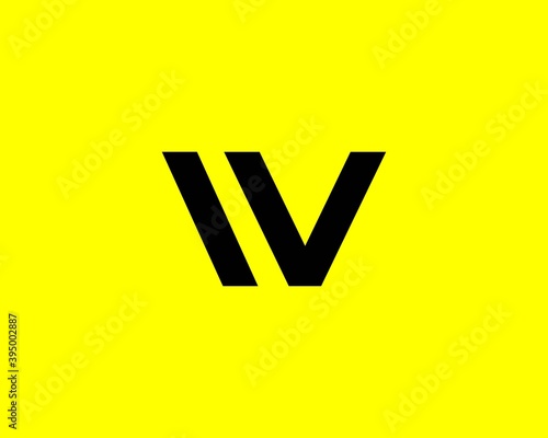 IV VI LETTER LOGO DESIGN VECTOR TEMPLATE. IV VI LOGO DESIGN.