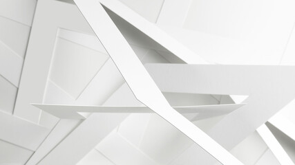 Lines on white background. Abstract