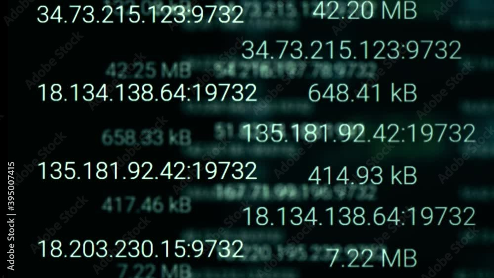 Shell console with highlighted ip address. Internet and web telecommunication concept. 3d rendering. IP Address And Data And Networks World Background. Bitcoin BTC and blockchain nodes Shell console with highlighted ip address. Internet and web telecommunication concept. 3d rendering. IP Address And Data And Networks World Background. Bitcoin BTC and blockchain nodes