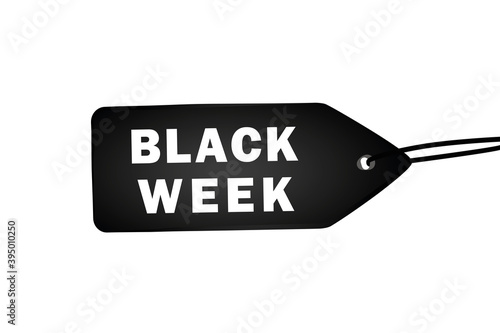 black friday promotion label vector illustration EPS10