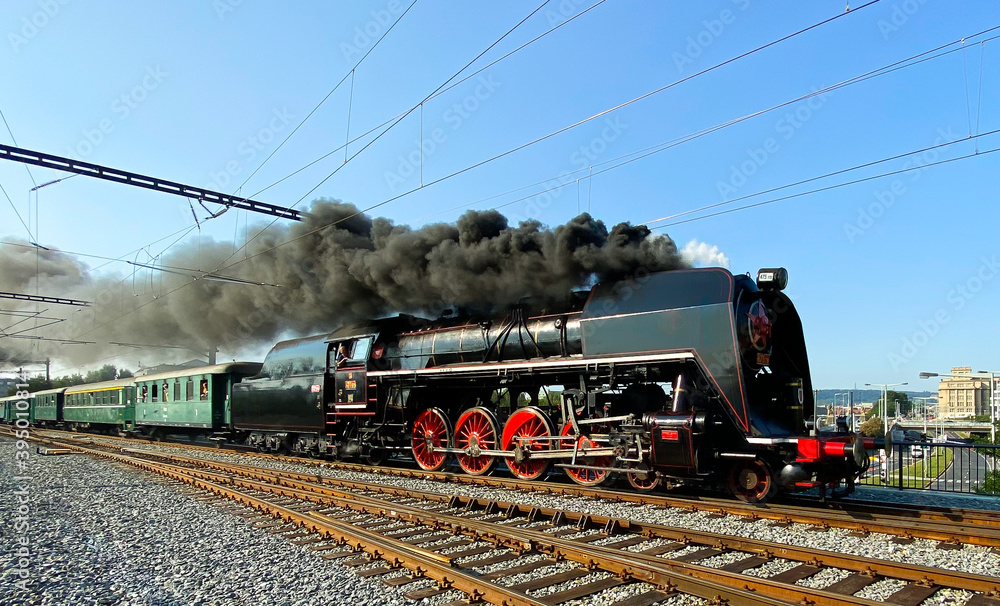 Obraz premium steam train