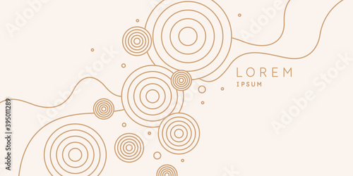 Trendy abstract background. Composition of geometric forms. Modern vector illustration