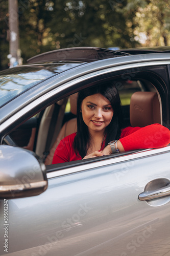 business woman in car © Артем Коноплянко