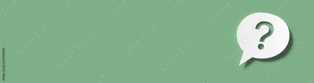 Question mark in front of a red color wall background. Business support concept - 3D Rendering. Question mark in front of a red color wall background. Business support concept - 3D Rendering.