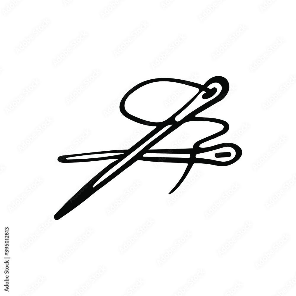 Hand-drawn vector two sewing needles for handmade, isolated on white background.
Doodle vector illustration. Hand-drawn vector two sewing needles for handmade, isolated on white background.
Doodle vector illustration.