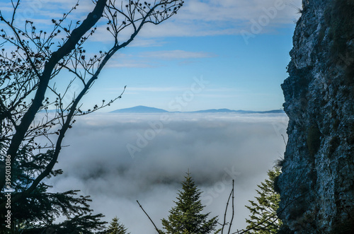 Pieniny Panorama mgły 