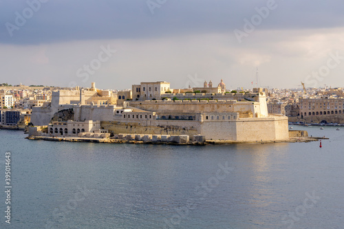 The three old cities, Vittoriosa, Senglea a Cospicua at the grand harbour in Malta © cbruzos
