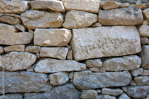 Mur en pierre, texture