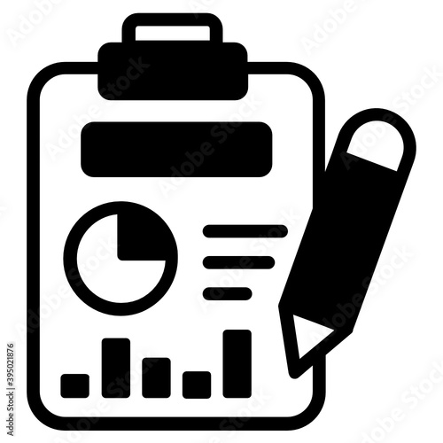 
Legal document vector in solid design 
