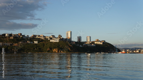 Schilderij op canvas Сity by the sea, Vladivostok, SONY DSC