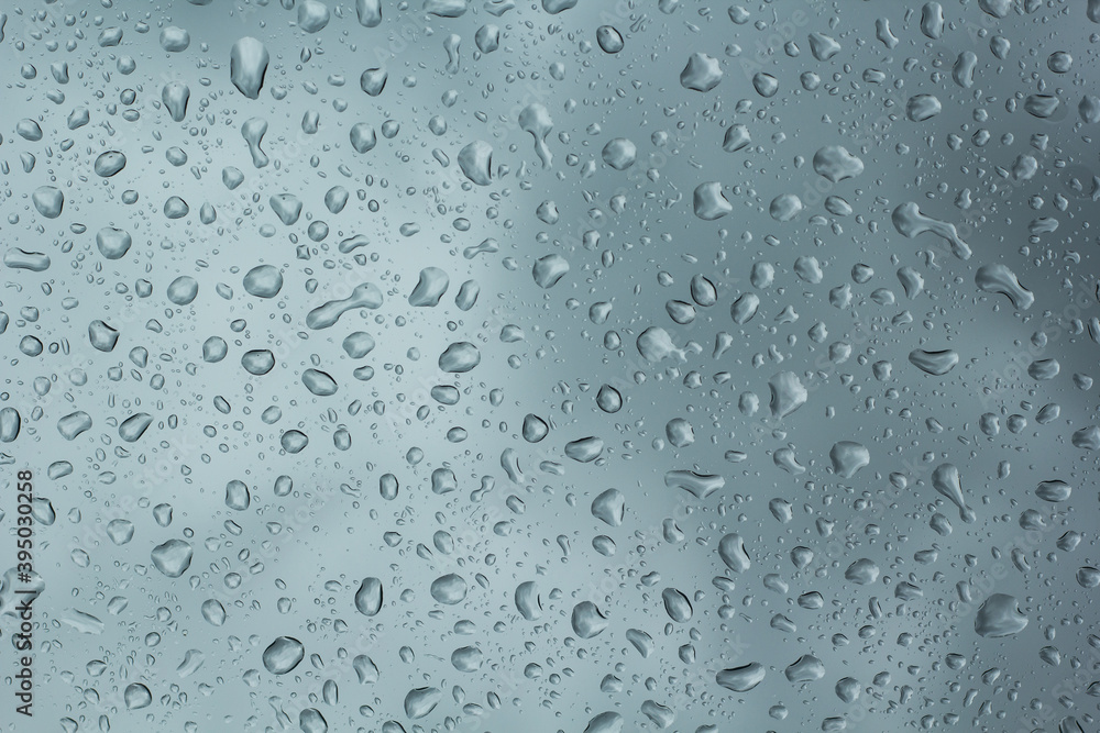 water drops on glass water drops on glass