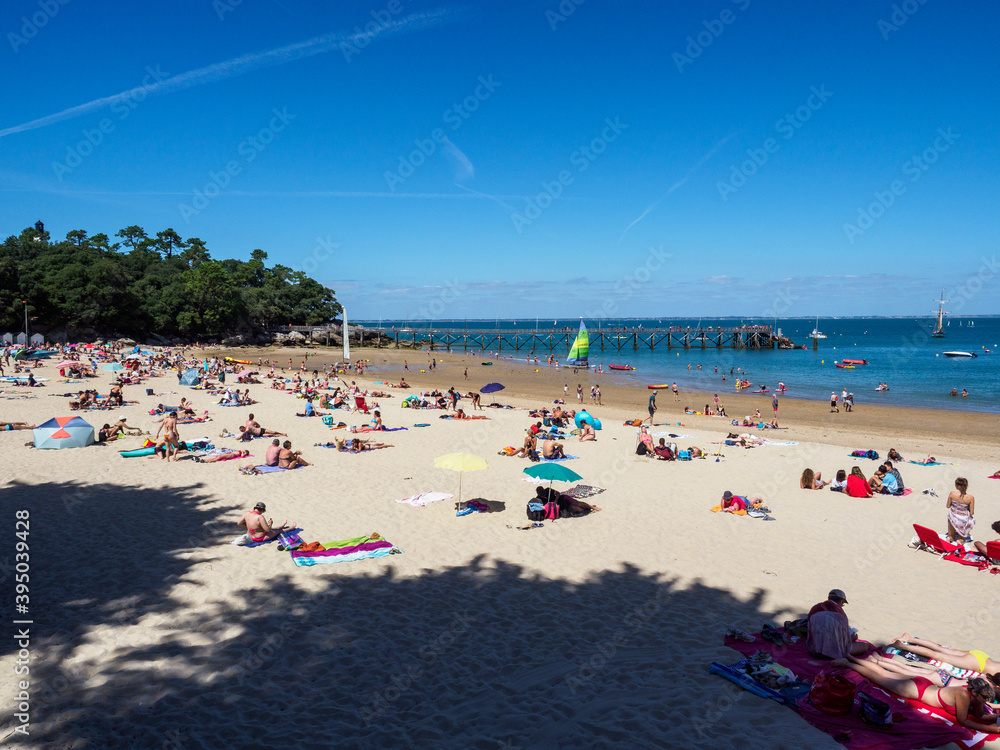 plage des Dames sur l'île de Noirmoutiers en France