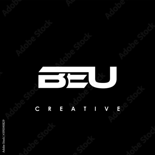 BEU Letter Initial Logo Design Template Vector Illustration	
 photo