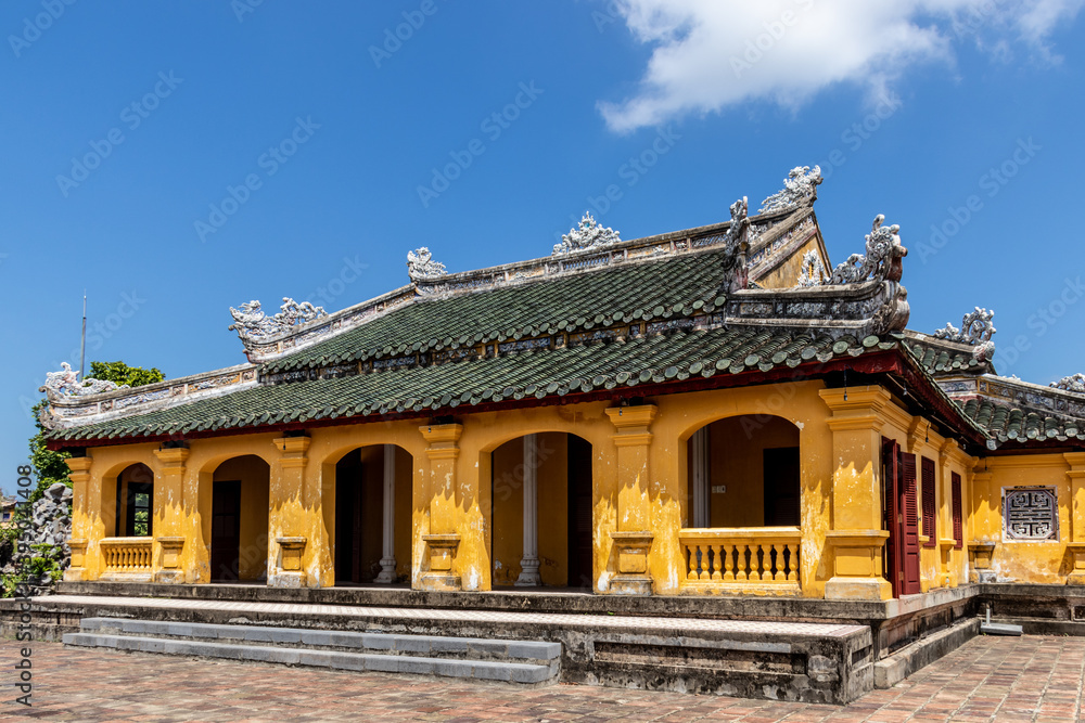 Pavillon de la Cité impériale à Hué, Vietnam Pavillon de la Cité impériale à Hué, Vietnam