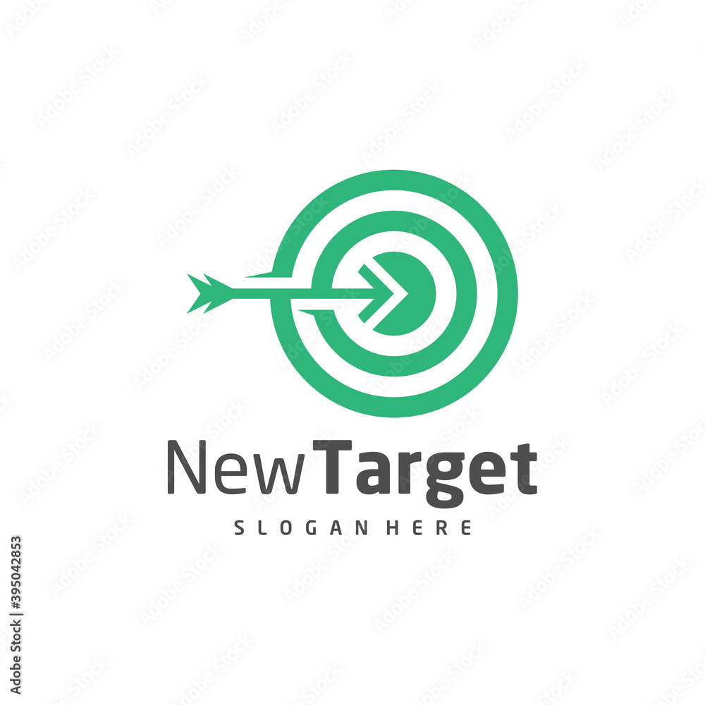 Target logo vector template, Creative Target logo design concepts, Icon symbol, illustration Target logo vector template, Creative Target logo design concepts, Icon symbol, illustration