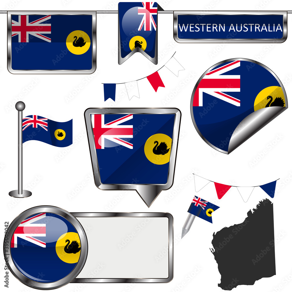 Flags of Western Australia, Australia