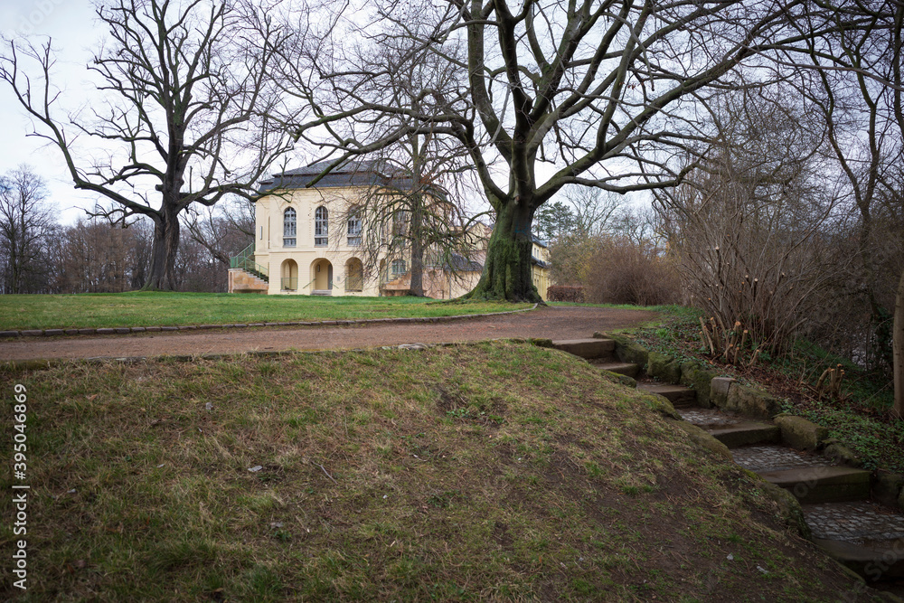 Das Teehaus im Park des Altenburger Schlosses