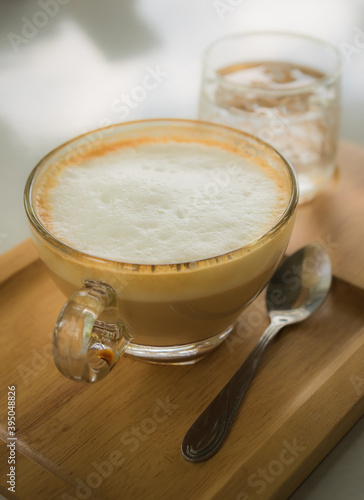 Obraz na płótnie Hot coffee. w salonie