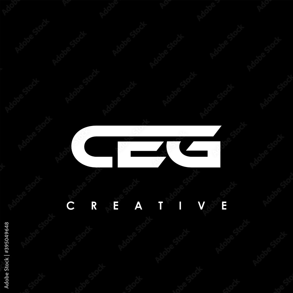 CEG Letter Initial Logo Design Template Vector Illustration	
 - obrazy, fototapety, plakaty 