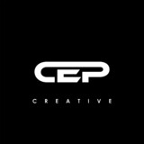 CEP Letter Initial Logo Design Template Vector Illustration	
