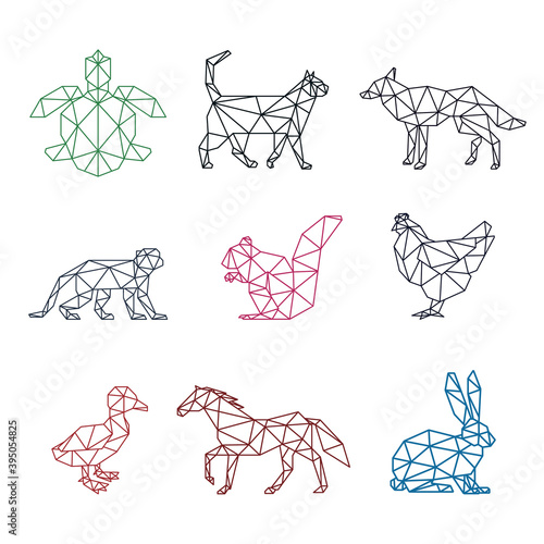 Pet low poly design