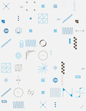 Collection Of Abstract Vector Geometric Shapes