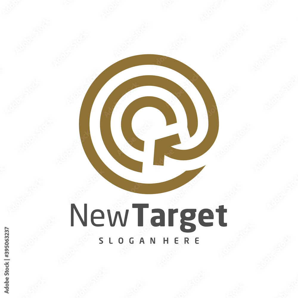 Target logo vector template, Creative Target logo design concepts, Icon symbol, illustration Target logo vector template, Creative Target logo design concepts, Icon symbol, illustration