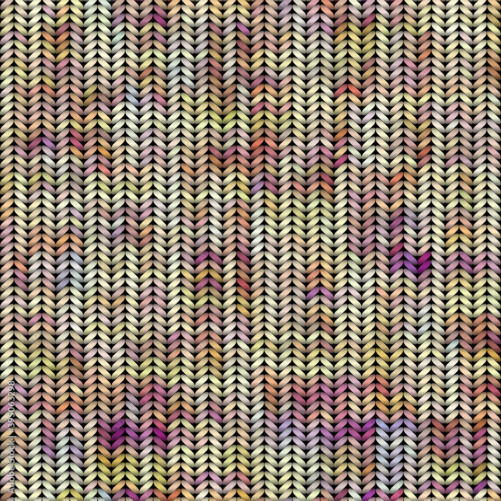 Seamless background pattern. Imitation of Sweater knitting with melange effect. Seamless background pattern. Imitation of Sweater knitting with melange effect.