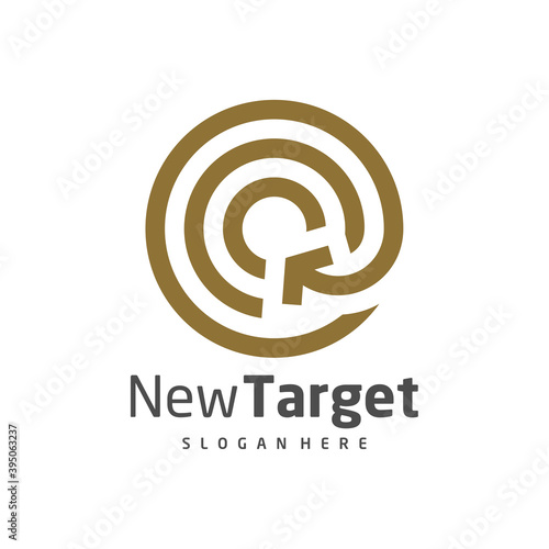 Target logo vector template, Creative Target logo design concepts, Icon symbol, illustration