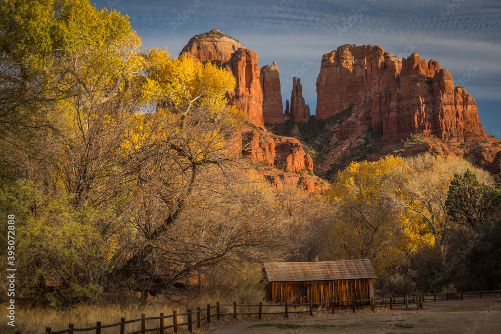 The colors of Autumn in Sedona Arizona