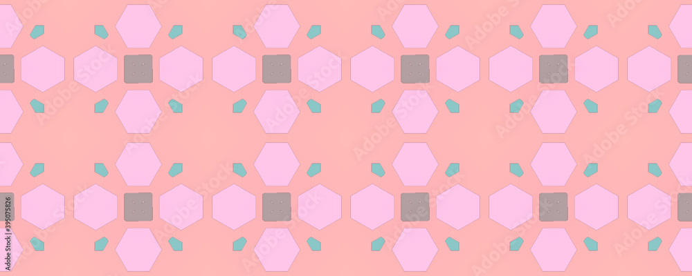 Aquarelle Creative Tile. Pink White Embroidery. Aquarelle Creative Tile. Pink White Embroidery.