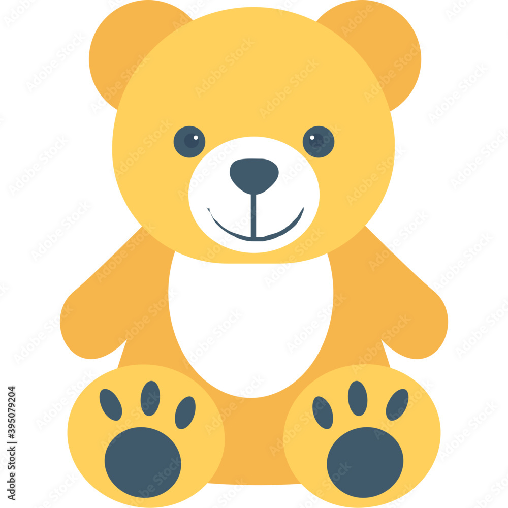 Teddy Bear flat Icon
Teddy Bear flat Icon
