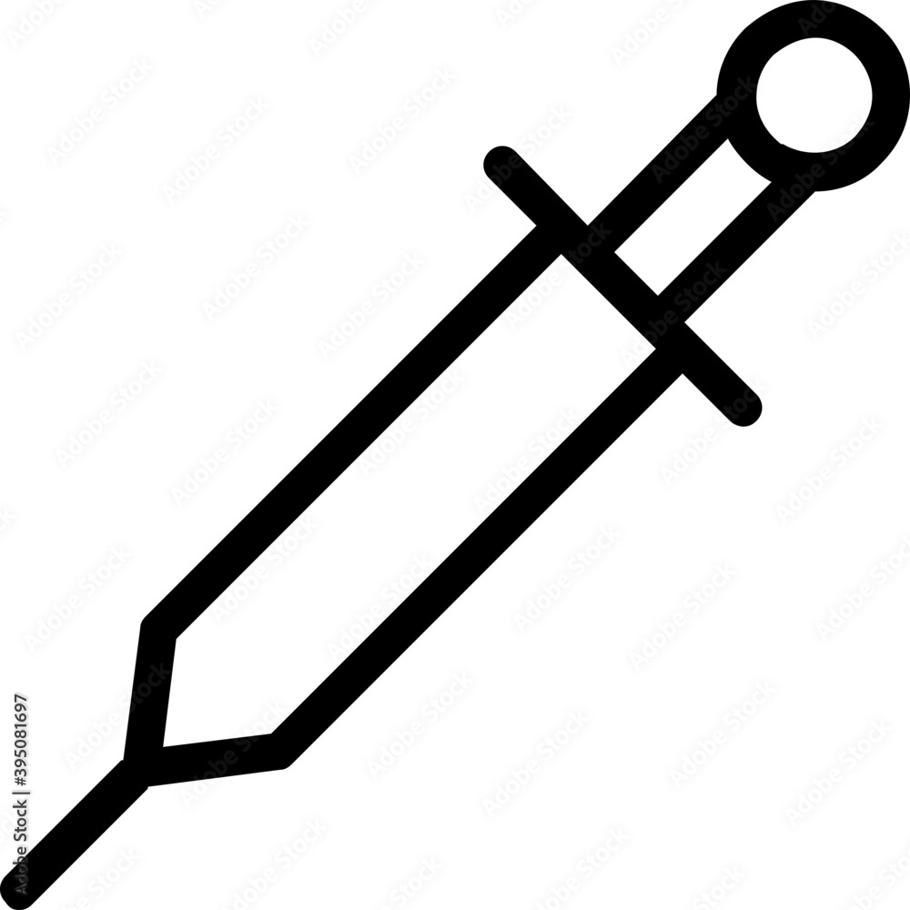 
Injection Vector Line Icon
