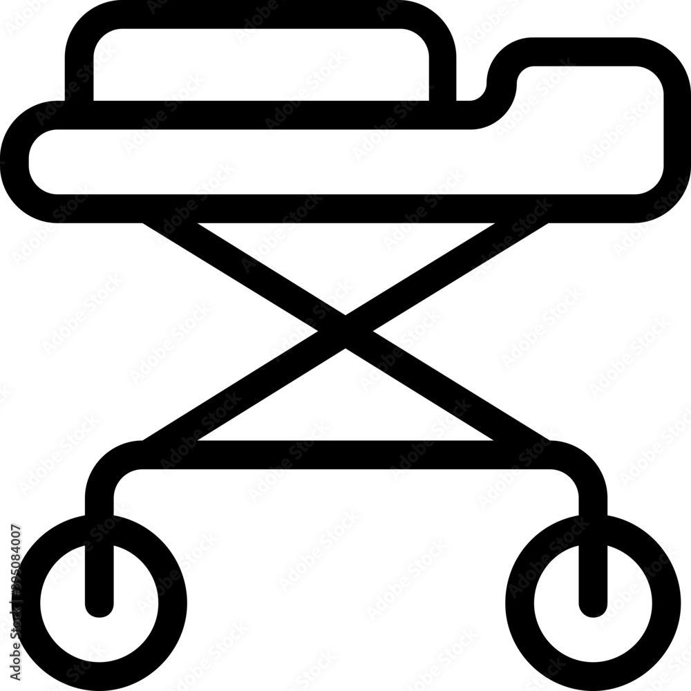 Stretcher Vector Line Icon
Stretcher Vector Line Icon