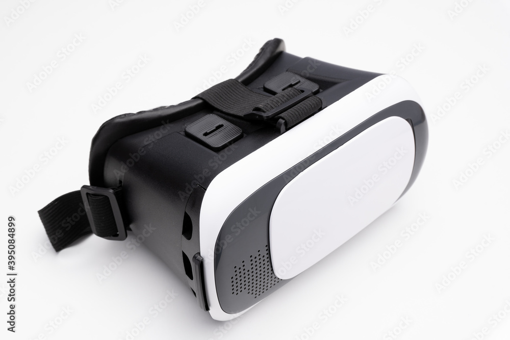 Virtual reality glasses on white background Virtual reality glasses on white background