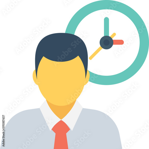 
Appointment Flat Vector Icon 

