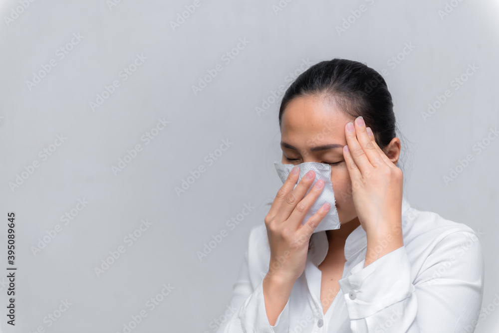 Asian woman business in city of thailand,A girl wearing protection medical mask covid-19 or coronavirus from Infected person,corona protected Help protect For world and people stop virus warning Asian woman business in city of thailand,A girl wearing protection medical mask covid-19 or coronavirus from Infected person,corona protected Help protect For world and people stop virus warning
